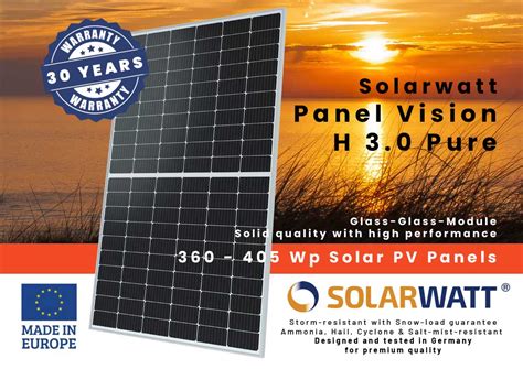 SOLARWATT Panel vision H 3.0 pure.